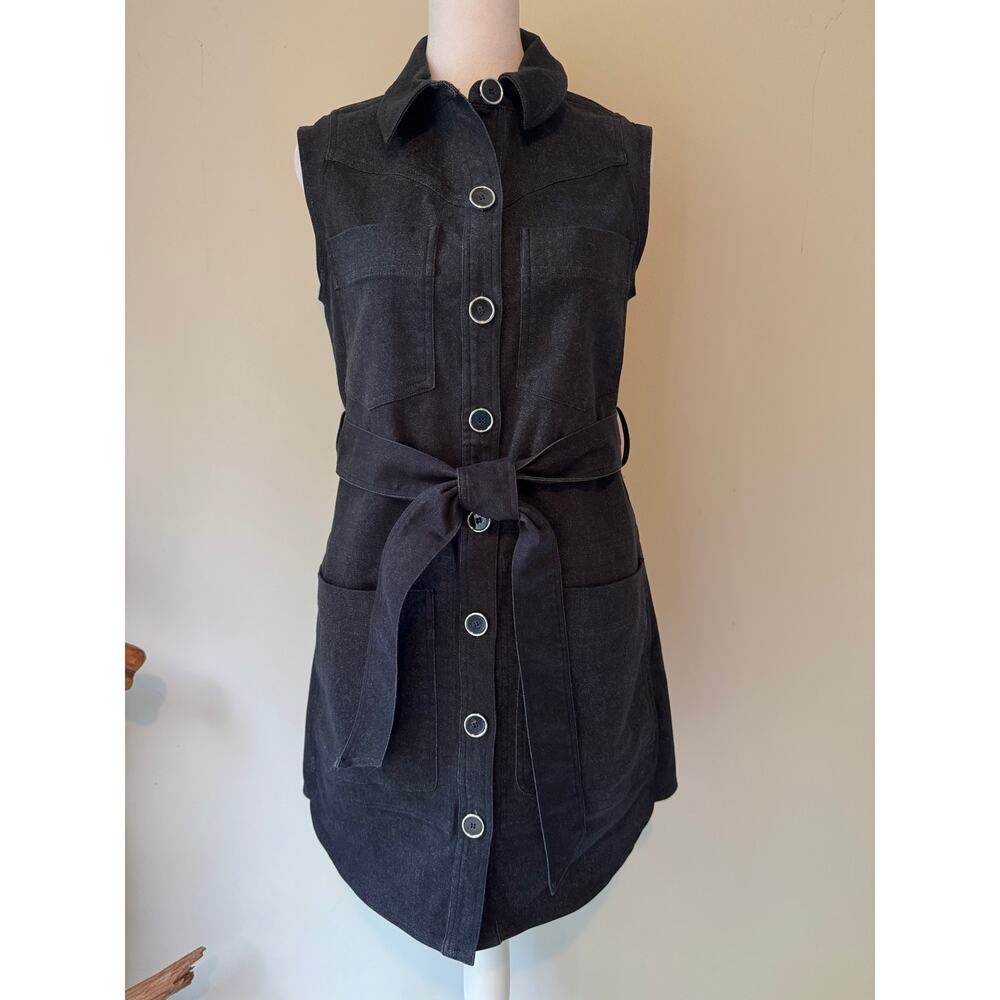 Laundry by Shelli Segal Sleeveless Button-Down Dress Size 2